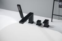 Смеситель на борт ванны Timo Selene 2130/03Y Черный — фото 2, Смесители