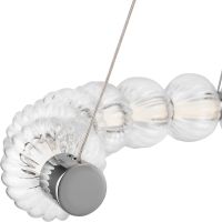 Подвесной светильник Maytoni Modern Amulet MOD555PL-L30CH4K Прозрачный Хром — фото 2, Подвесные светильники