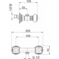 Товар: Смеситель для душа Cezares Aphrodite APHRODITE-DS-02-S1 Бронза - фото 2 Смеситель для душа Cezares Aphrodite APHRODITE-DS-02-S1 Бронза — фото 2, Смесители