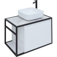 Товар: Тумба под раковину Aquanet Nova Lite Loft 75R 261649 подвесная Белый глянец - фото 7 Тумба под раковину Aquanet Nova Lite Loft 75R 261649 подвесная Белый глянец — фото 7, Тумбы под раковину