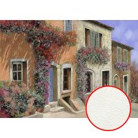 Фреска Ortograf Городской пейзаж живопись 11662 Фактура флок FLK Флизелин (3,8*2,7) Бежевый/Разноцветный, Город/Цветы/Живопись — фото 1, Фрески