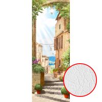 Фотообои Divino T-142 Фактура фреска Винил на флизелине (1*2,7) Разноцветный, Пейзаж — фото 1, Обои для стен