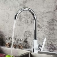 Товар: Смеситель для кухни Frap H58 F4058 Белый Хром - фото 4 Смеситель для кухни Frap H58 F4058 Белый Хром — фото 4, Смесители для кухни