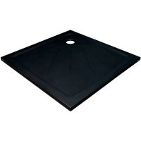 Душевой поддон из искусственного камня Ravak Perseus Pro 100x100 XA03AA01010BM Черный матовый — фото 1, Душевые поддоны из искусственного камня