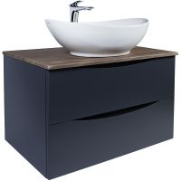 Товар: Тумба под раковину Bond Cube 80 подвесная Серая матовая Дуб арт-T09807 - фото 10 Тумба под раковину Bond Cube 80 подвесная Серая матовая Дуб арт-T09807 — фото 10, Тумбы под раковину