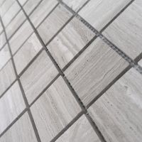 Мозаика Caramelle mosaic Pietrine 7 мм Travertino Silver POL 30,5x30,5 см — фото 2, Мозаика