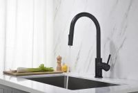 Смеситель для кухни Aquatek Европа Черный матовый арт-AQ1384MB — фото 4, Смесители для кухни