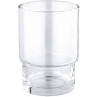 Стакан для зубных щеток Grohe Essentials Прозрачное стекло арт-40372001 — фото 1, Стаканы для зубных щеток