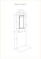 Товар: Зеркало Aquaton Колибри 45 1A065302KO01L Белое - фото 2 Зеркало Aquaton Колибри 45 1A065302KO01L Белое — фото 2, Зеркала в ванную комнату