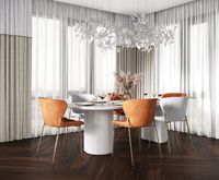 Керамогранит Laparet Wenge Cinnamon темно-коричневый структурный 20x120 см — фото 2, Керамогранит