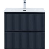 Тумба под раковину Aquanet Джейн 70 335428 подвесная Маренго — фото 3, Тумбы под раковину