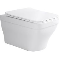 Унитаз Aquanet Elegant Rimless Elegant W LX-1163 280960 подвесной с сиденьем Микролифт — фото 2, Подвесные унитазы