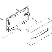 Диспенсер для салфеток Hansgrohe AddStoris 41774140 Шлифованная бронза — фото 4, Диспенсеры для салфеток