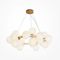 Товар: Подвесной светильник Maytoni Modern Dallas MOD545PL-25BS Белый Латунь - фото 3 Подвесной светильник Maytoni Modern Dallas MOD545PL-25BS Белый Латунь — фото 3, Подвесные светильники