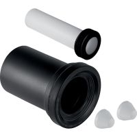 Впускной/выпускной патрубок для унитаза Geberit 152.426.46.1 Черный — фото 1, Комплектующие для туалета