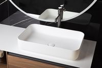 Раковина-чаша Boheme Corian Slim 60 879-60-MW Белая матовая — фото 3, Раковины