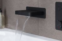 Излив для смесителя Excellent Krotos AREX.8025BL Черный — фото 2, Комплектующие для душевого оборудования