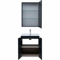 Товар: Комплект мебели для ванной Aquanet Алвита New 60 274223 подвесной Антрацит - фото 5 Комплект мебели для ванной Aquanet Алвита New 60 274223 подвесной Антрацит — фото 5, Комплекты мебели для ванной