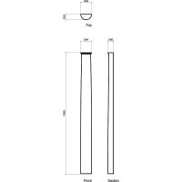 Ствол Европласт 1.16.050 100x1960x264 мм — фото 3, Колонны