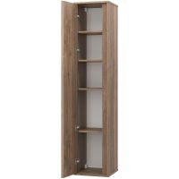 Шкаф пенал Brevita Dallas 35 DAL-05035-31 подвесной Дуб Галифакс олово — фото 8, Мебель для ванной