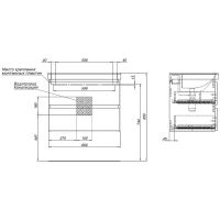 Товар: Тумба под раковину Aquanet Вега 2.0 70 337960 подвесная Мисти грин - фото 15 Тумба под раковину Aquanet Вега 2.0 70 337960 подвесная Мисти грин — фото 15, Тумбы под раковину