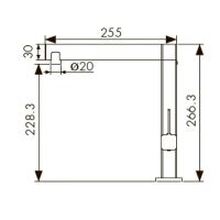 Товар: Смеситель для кухни Kaiser Vico 30044-5 Серебро - фото 2 Смеситель для кухни Kaiser Vico 30044-5 Серебро — фото 2, Смесители