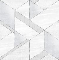 Керамическое панно AltaCera Interni Silver S/2 SW9INR15 50х50 см — фото 1, Керамическая плитка