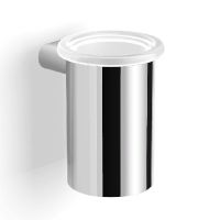 Стакан для зубных щеток Langberger Lugano 24011B круглый Хром — фото 1, Мыльницы