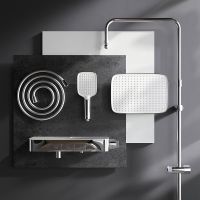 Товар: Душевая система AM.PM Func F078F700 Хром - фото 17 Душевая система AM.PM Func F078F700 Хром — фото 17, Душевые стойки