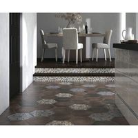 Керамогранит Kerama Marazzi Площадь Испании коричневый темный SG27007N 29х33,4 см — фото 2, Керамическая плитка