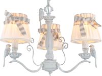 Товар: Люстра Maytoni Elegant Bird ARM013-03-W Белый антик Льняной - фото 2 Люстра Maytoni Elegant Bird ARM013-03-W Белый антик Льняной — фото 2, Люстры
