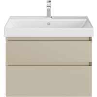 Тумба под раковину Kerama Marazzi Cubo 70 CUB.70.2\LIM подвесная Лимо матовый — фото 1, Тумбы под раковину