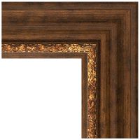 Зеркало Evoform Exclusive 86х56 BY 3413 с фацетом в багетной раме - Римская бронза 88 мм — фото 3, Мебель для ванной