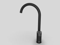 Товар: Смеситель для кухни GPD Atros MTE65-SG Черный - фото 3 Смеситель для кухни GPD Atros MTE65-SG Черный — фото 3, Смесители