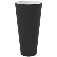 Товар: Раковина Whitecross Air 41 0738.040040.203 Черная Белая матовая - фото 2 Раковина Whitecross Air 41 0738.040040.203 Черная Белая матовая — фото 2, Раковины