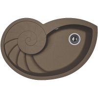 Кухонная мойка Florentina Наутилус-820 20.350.E0820.303 Мокко — фото 1, Кухонные мойки