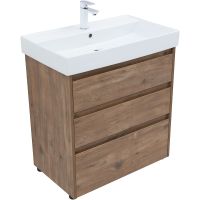 Товар: Тумба под раковину Aquanet Nova Lite 75 Дуб рустикальный арт-302474 - фото 8 Тумба под раковину Aquanet Nova Lite 75 Дуб рустикальный арт-302474 — фото 8, Тумбы под раковину