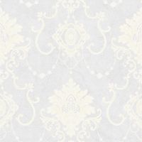 Обои Bernardo Bartalucci Carnazza Винил на флизелине (1,06*10) Серый, Дамаск арт-5058-2 — фото 3, Обои