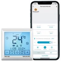 Терморегулятор Теплолюкс MCS 350 Tuya 100035900600 Белый — фото 2, Теплые полы