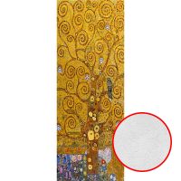 Фотообои Divino L-009 Фактура живопись Винил на флизелине (1*2,7) Желтый, Дерево — фото 1, Обои для стен