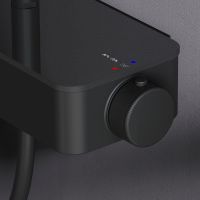 Товар: Душевая система AM.PM Inspire V2.0 F0750A422 с термостатом Черная матовая - фото 11 Душевая система AM.PM Inspire V2.0 F0750A422 с термостатом Черная матовая — фото 11, Душевое оборудование. Душевая программа