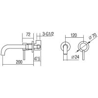 Товар: Смеситель для раковины WellWant by Orange Onda WWS0W211913W Хром - фото 5 Смеситель для раковины WellWant by Orange Onda WWS0W211913W Хром — фото 5, Смесители