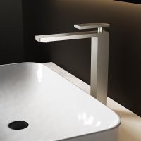 Смеситель для раковины Vincea Dice VBF-2DS2BN Брашированный никель — фото 2, Смесители для раковины