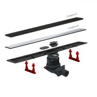 Товар: Трап для душа Pestan Confluo Frameless Line 750 Black Glass 13701205 с решеткой - фото 2 Трап для душа Pestan Confluo Frameless Line 750 Black Glass 13701205 с решеткой — фото 2, Трапы для душа