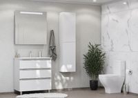 Товар: Тумба под раковину Roca The Gap 80 A857406806 подвесная Белый глянец - фото 11 Тумба под раковину Roca The Gap 80 A857406806 подвесная Белый глянец — фото 11, Мебель для ванной