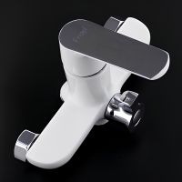 Товар: Смеситель для ванны Frap H31 F2231 универсальный Белый Хром - фото 5 Смеситель для ванны Frap H31 F2231 универсальный Белый Хром — фото 5, Смеситель для ванны