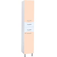 Шкаф пенал Bellezza Мари 35 4622904110225 Бежевый — фото 1, Мебель для ванной