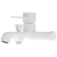 Комплект смесителей Orange Karl M05-311w Белый — фото 10, Готовые комплекты для ванной комнаты