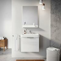 Зеркало Ravak Be Happy II 55 X000001099 Белое — фото 2, Зеркала в ванную комнату