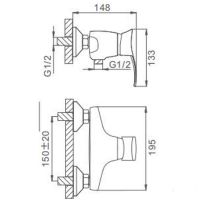 Товар: Смеситель для душа Frap H01 F2001 Хром - фото 11 Смеситель для душа Frap H01 F2001 Хром — фото 11, Смесители